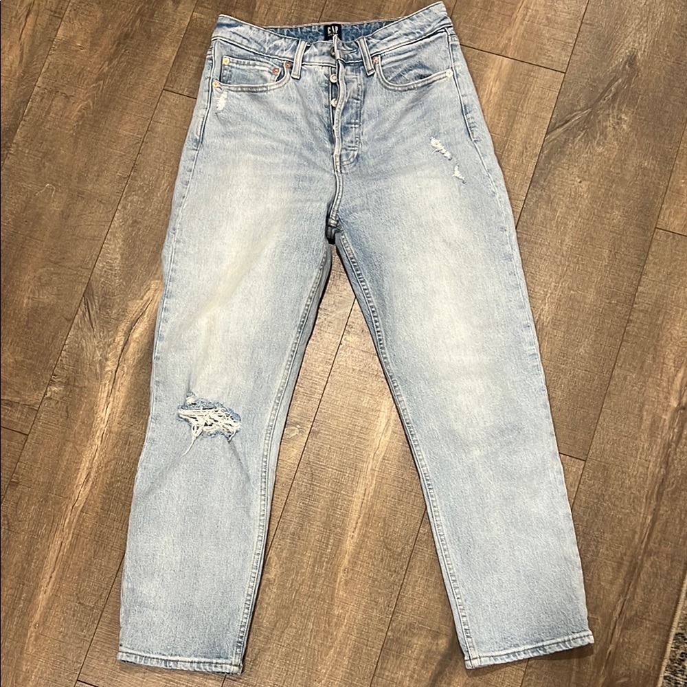 Gap denim straight jeans